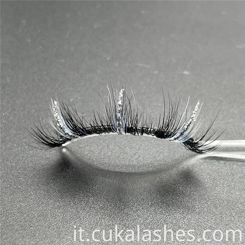 Glitter Fake Lashes